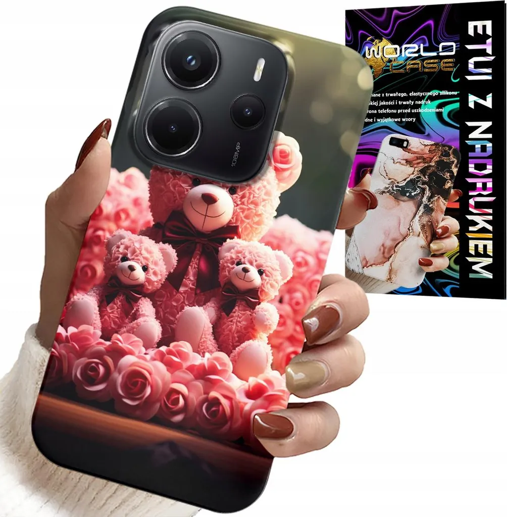 Custodia Xiaomi Note 14 4G Folio Rose Bowl: Protezione in Pelle Premium