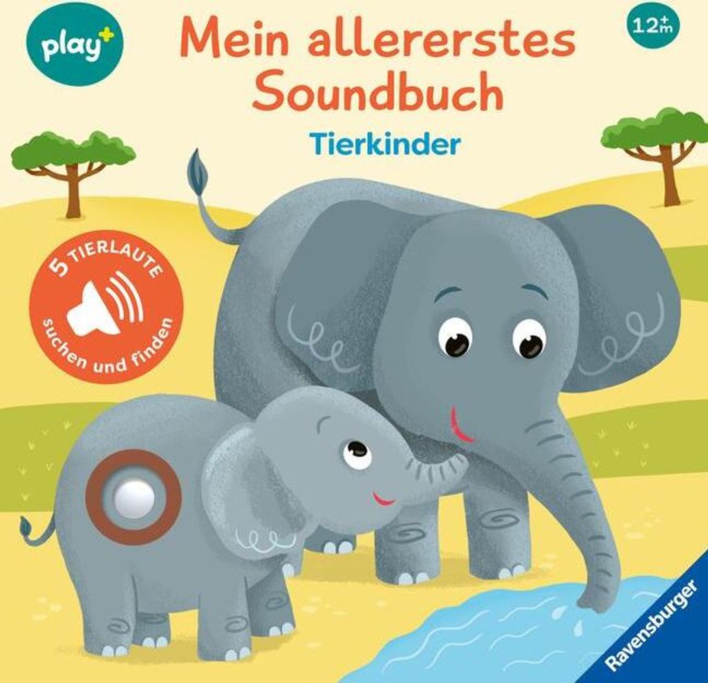 Ravensburger Play+ Mein allererstes Soundbuch: Tierkinder, Produktbild 