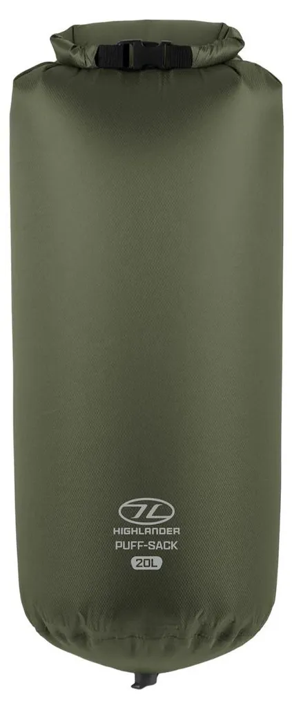 Sac pouf Highlander Olive imperméable - Assise robuste grand confort