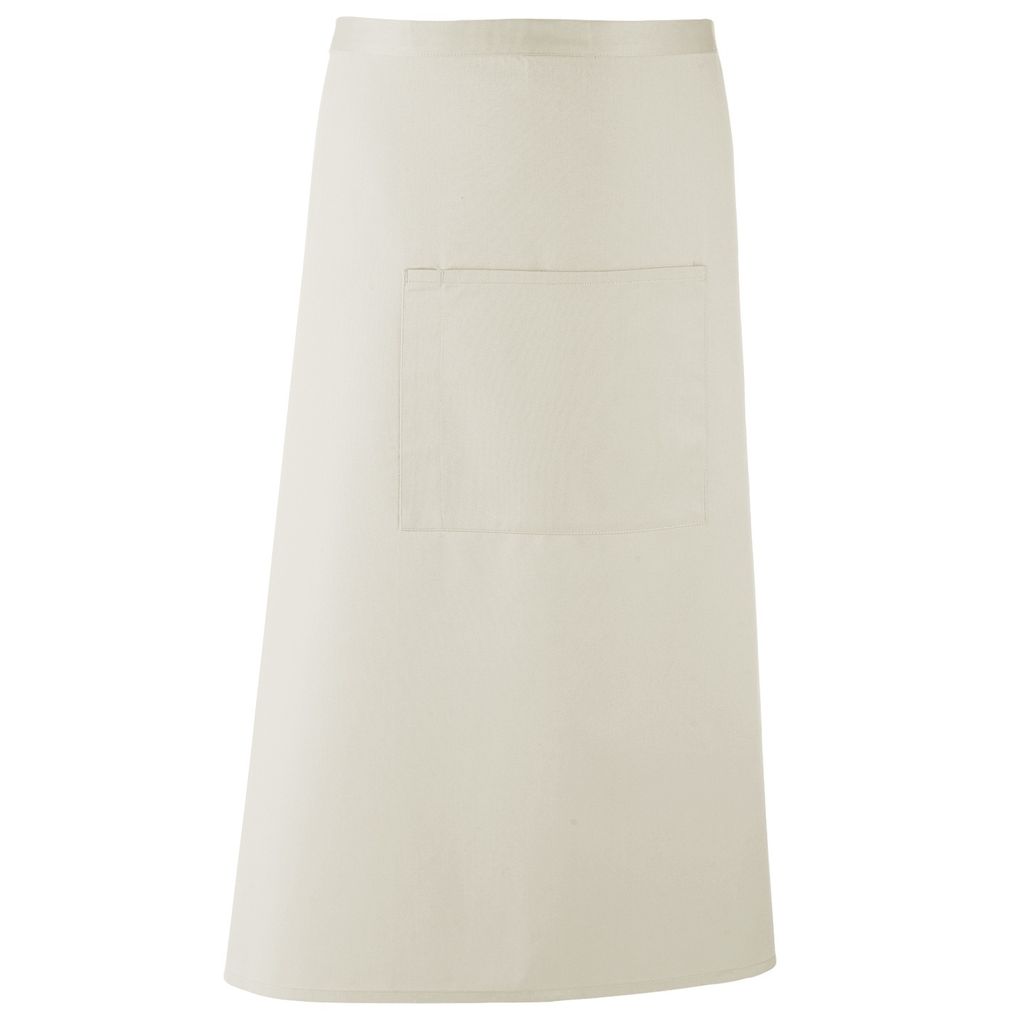 Premier Unisex Bar Schürze bunt RW1073 (Einheitsgröße) (Natur)