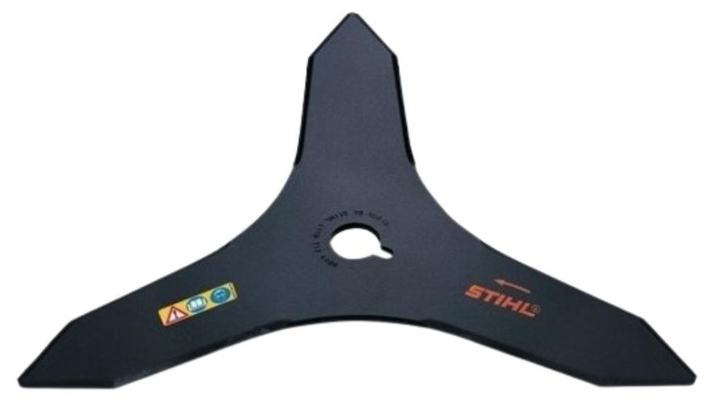 Stihl 41107134100, Bürstenschneider-Klinge, Schwarz, Stahl, Produktbild 