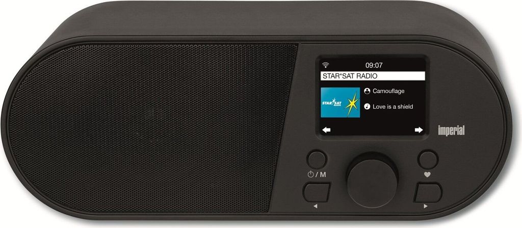 Imperial i105 Internetradio schwarz Produktbild 
