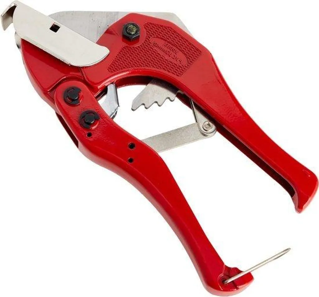 Ciseaux coupe-tube à cliquet professionnel 430003 pour tuyau PVC et PE