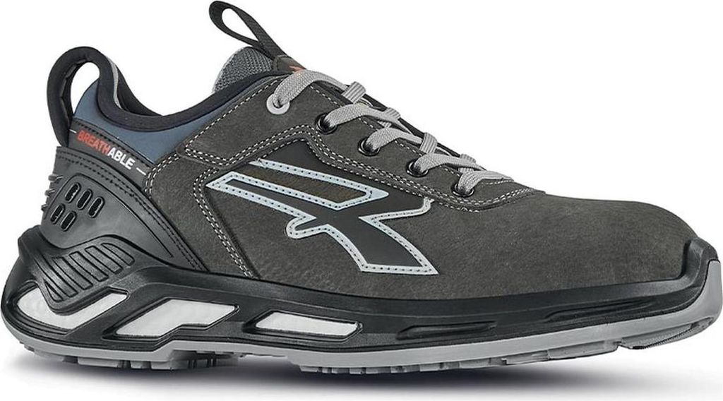 U-power Byron Sicherheitsschuhe Grau EU 37 Grau EU 37