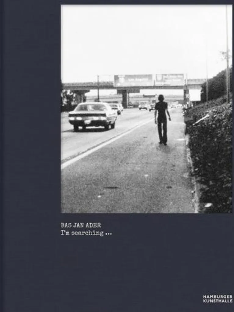Livre Bas Jan Ader Je cherche édition reliée avec photos inédites