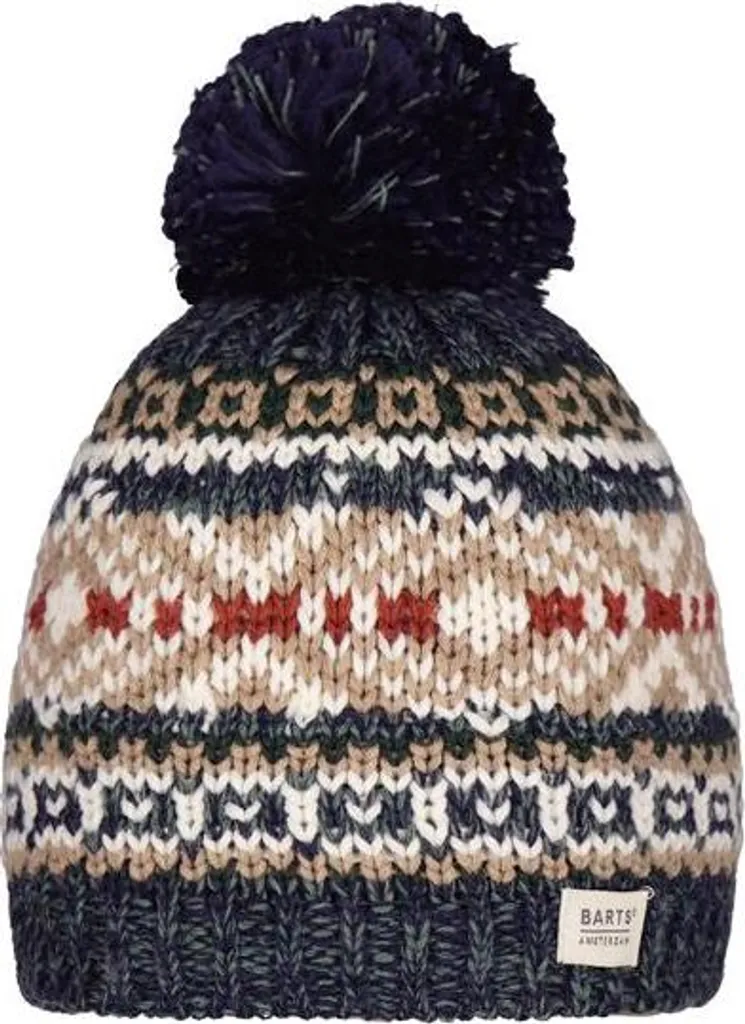Bonnet BARTS Everart Navy taille 55 - Maille isolante et revers fixe