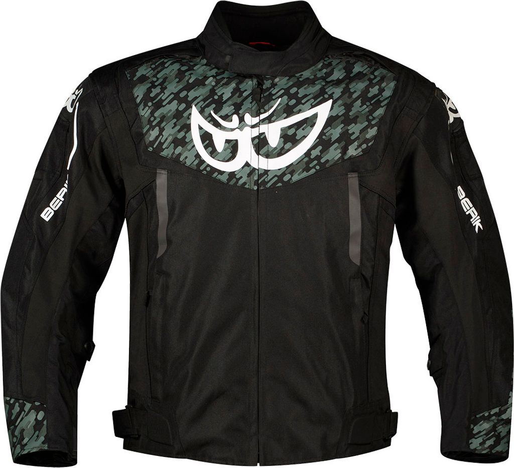 Berik Nj-203302-bk Lederjacke Schwarz 54 Mann Schwarz 54