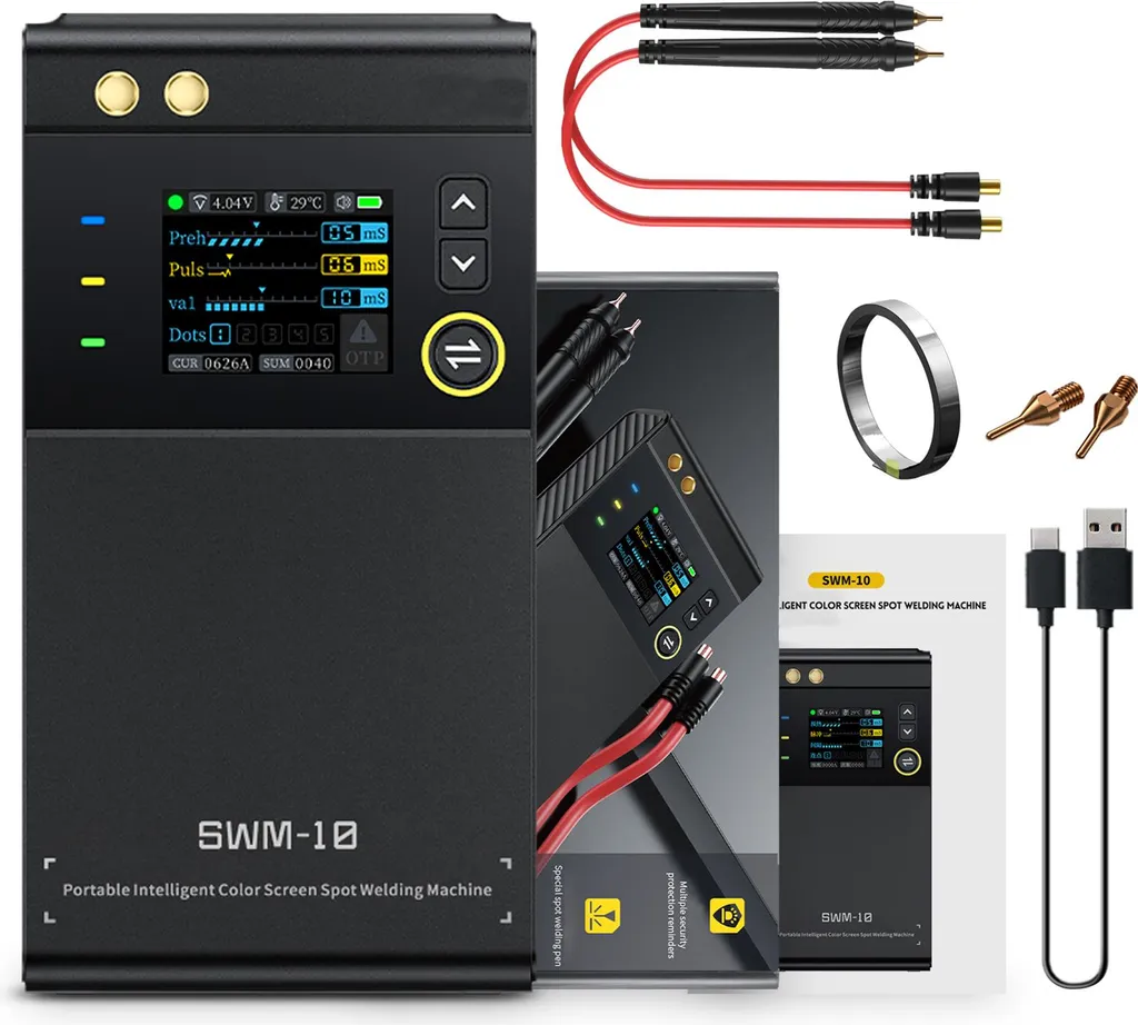 Poste de soudure par points SWM-10 pour montage de batteries lithium DIY