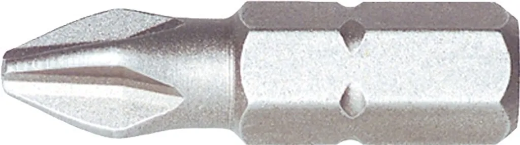 Embout Phillips PH3 forme C 6.3 WIHA 1659 - Acier robuste de 25 mm
