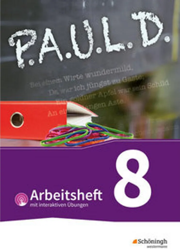 Manuel Allemand P.A.U.L. D. Livre de Lecture et Travail Lycée et Collège