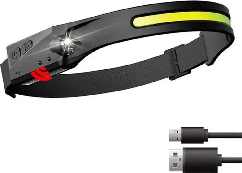 Latarka czołowa LED z czujnikiem ruchu IPX4 USB-C 1200 mAh Zdjęcie produktu 11