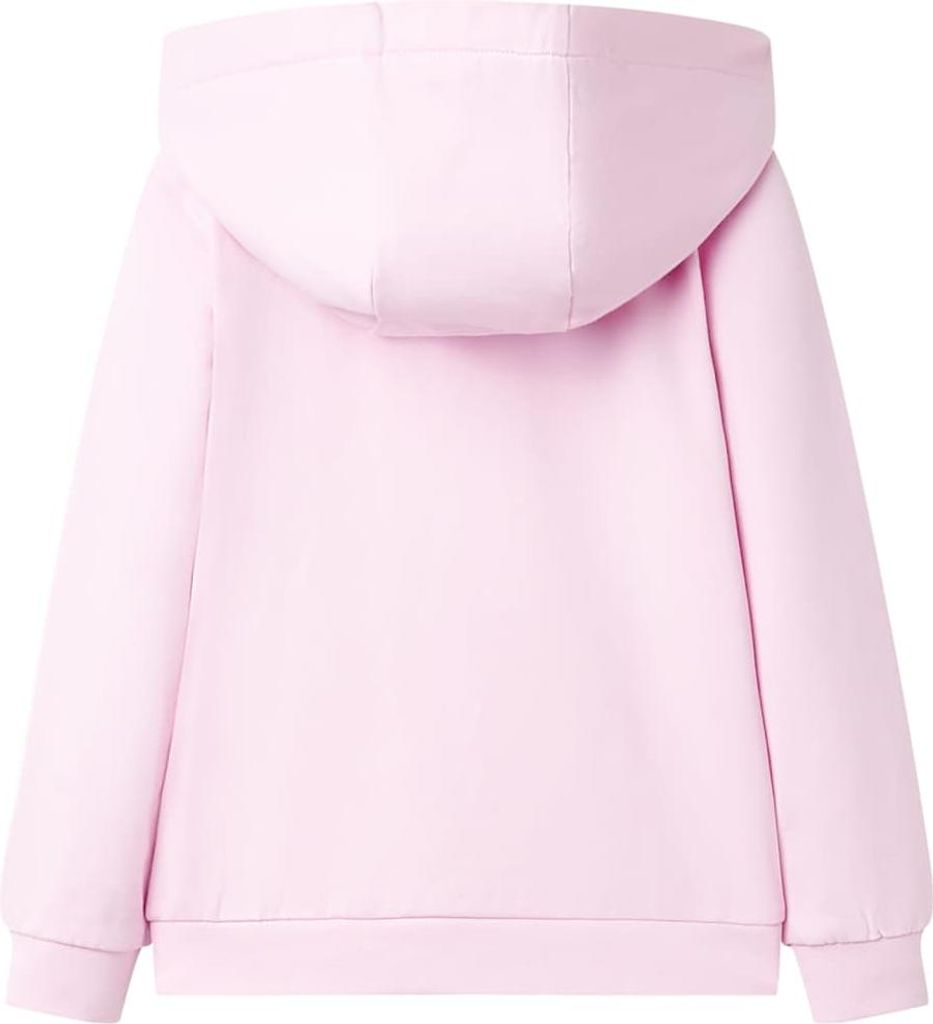 vidaXL Kinder-Kapuzenpullover Hellrosa 92