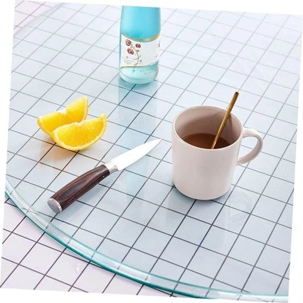 Protection de table ronde : dites stop aux rayures sur votre verre