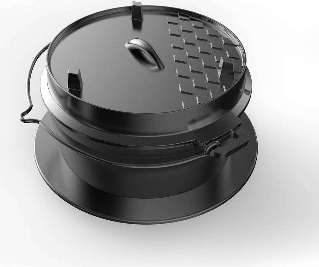 tepro Grilleinsatz Dutch-Oven 32,5 x 31,0 x 18,4 cm Produktbild 7