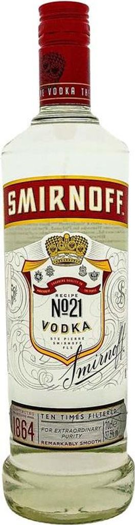 Smirnoff Red Label Vodka Triple Distilled No. 21 | 37,5 % Produktbild 7