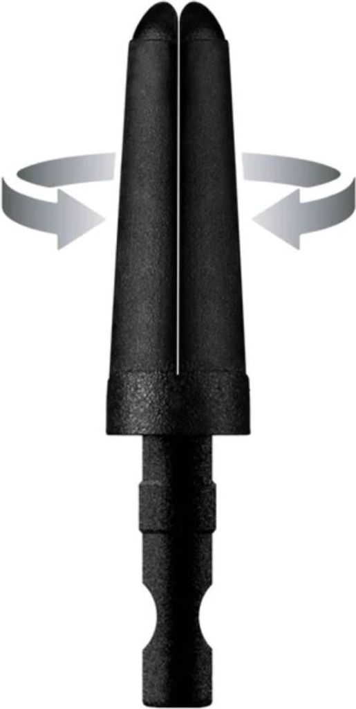 Harrows Carbon 360 ReplacementTops 6 Stück, schwarz Produktbild 