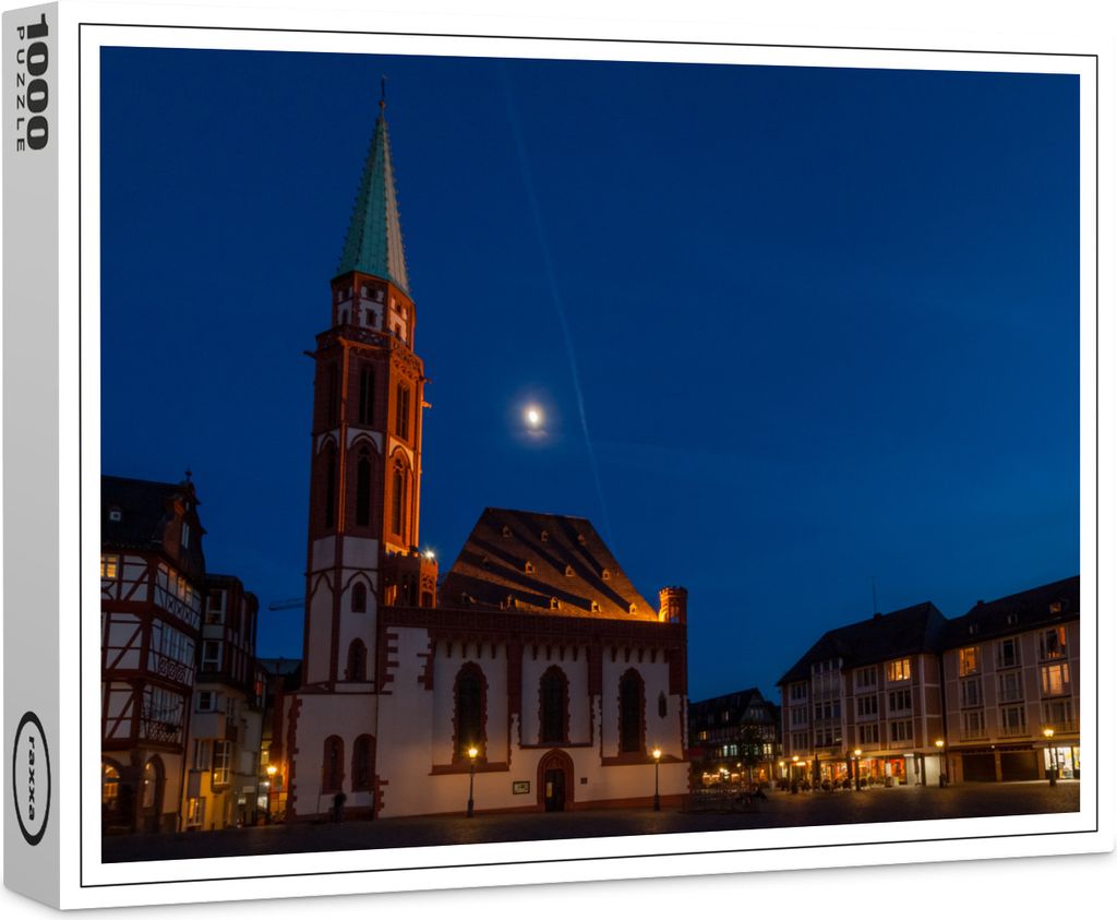 raxxa Premium-Puzzle "Frankfurt bei Nacht", 1000 Teile