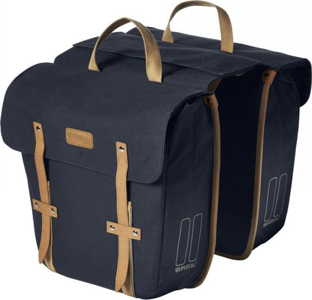 Basil Portland Slimfit Double Bag dunkelblau
