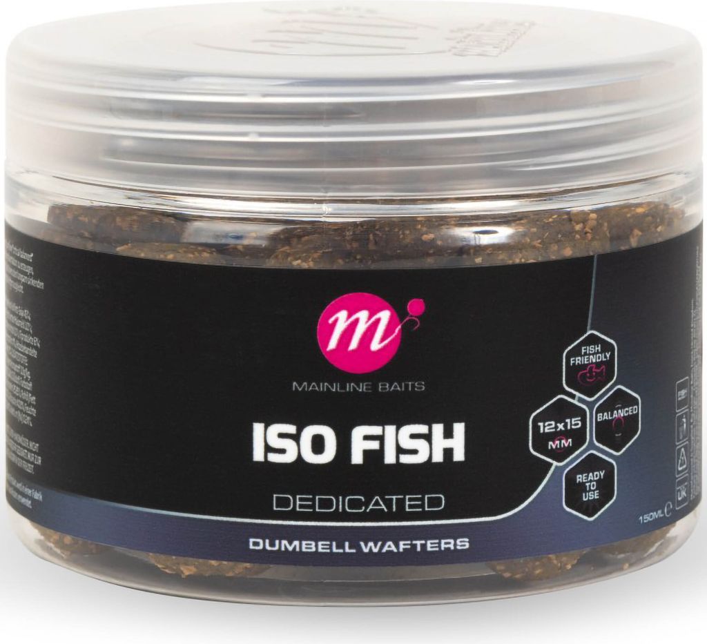Mainline ISO Fish Dumbell Wafters 12x15mm Kugeln