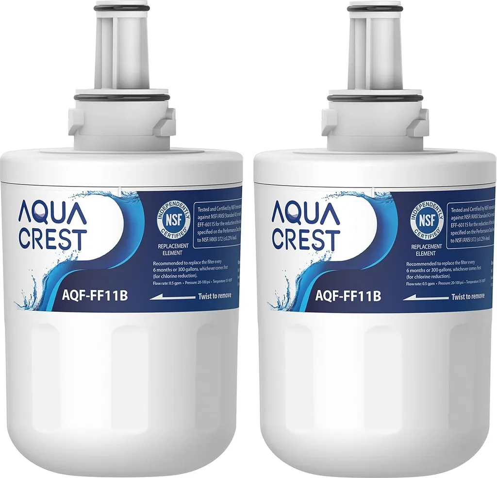 Set 2 Filtri Frigo Samsung DA29-00003G AQUA CREST - Certificati NSF