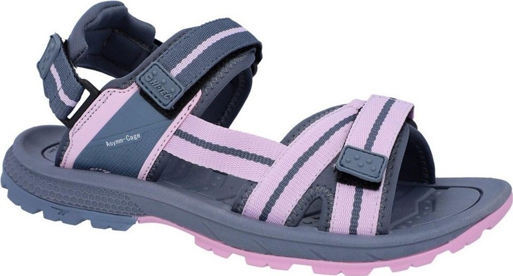 Hi-Tec - Damen Sandalen "Sierra" FS10670 (39,5 EU) (Grau/Flieder/Schnee)