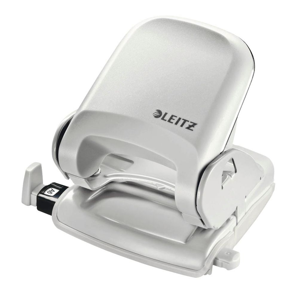 Locher NeXXt 5005 8cm 25 Bl. (80 g/m²) mit Anschlagschiene grau