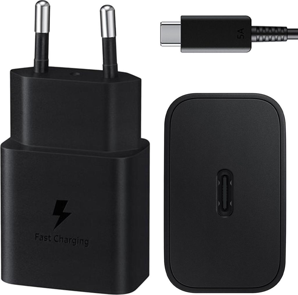 Schnellladeadapter mit Datenkabel (USB Type-C, 15 Watt) Produktbild 