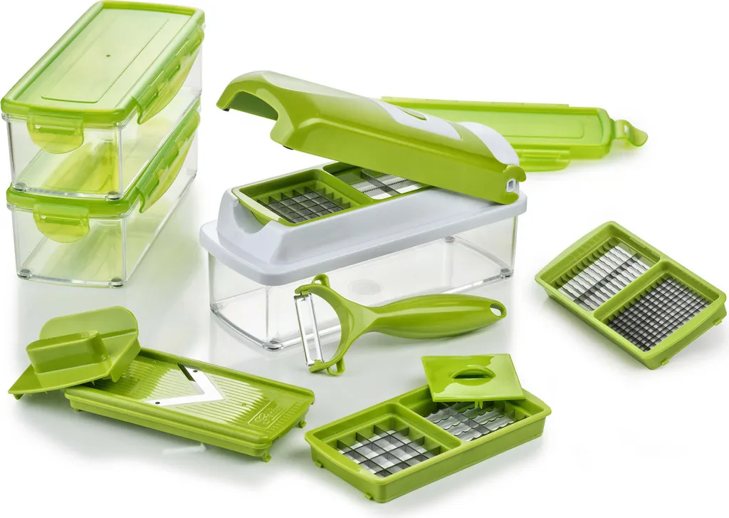Genius Nicer Dicer Smart Set 14 Pezzi - Affettaverdure Professionale - 1