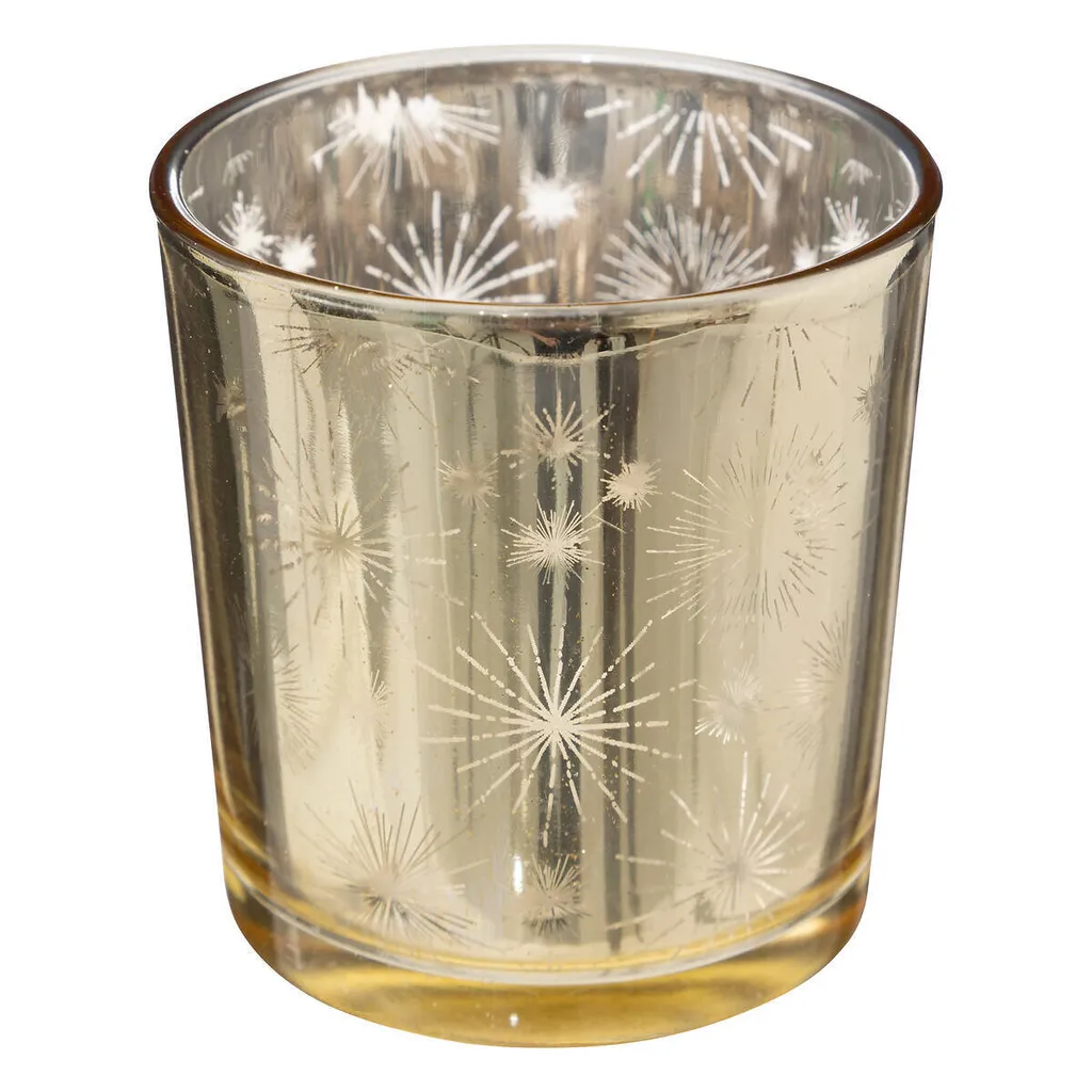 Diffuseur de parfum et bougie dorée : Set d'ambiance aux reflets or luxe