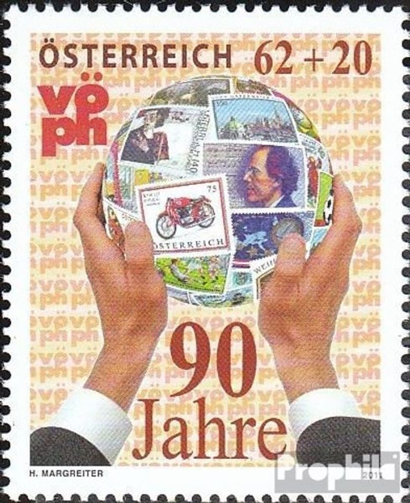 Briefmarken Österreich 2011 Mi 2954 (kompl.Ausg.) postfrisch VÖPH
