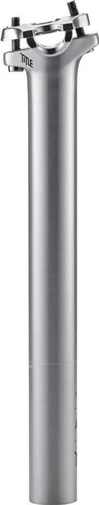 Tige de Selle Rigide en Aluminium Argent 30.9 mm Title AP1 pour Vélo VTT