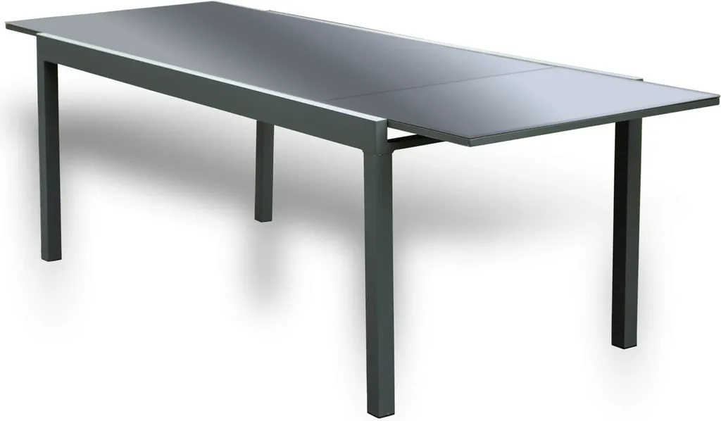 Table de terrasse extensible SOL en alu pour 10 personnes HOME DELUXE