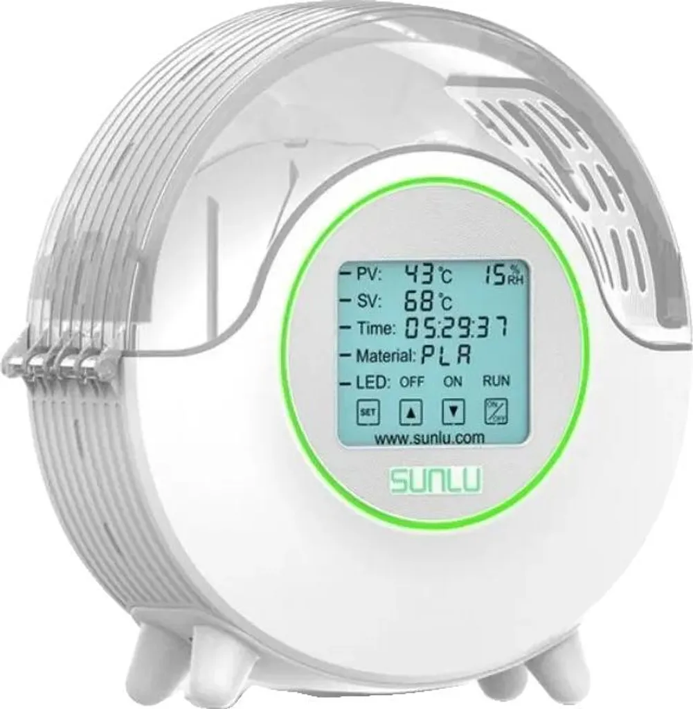 Boîte de séchage pour filament 3D S2-WT-EU avec écran de contrôle LCD