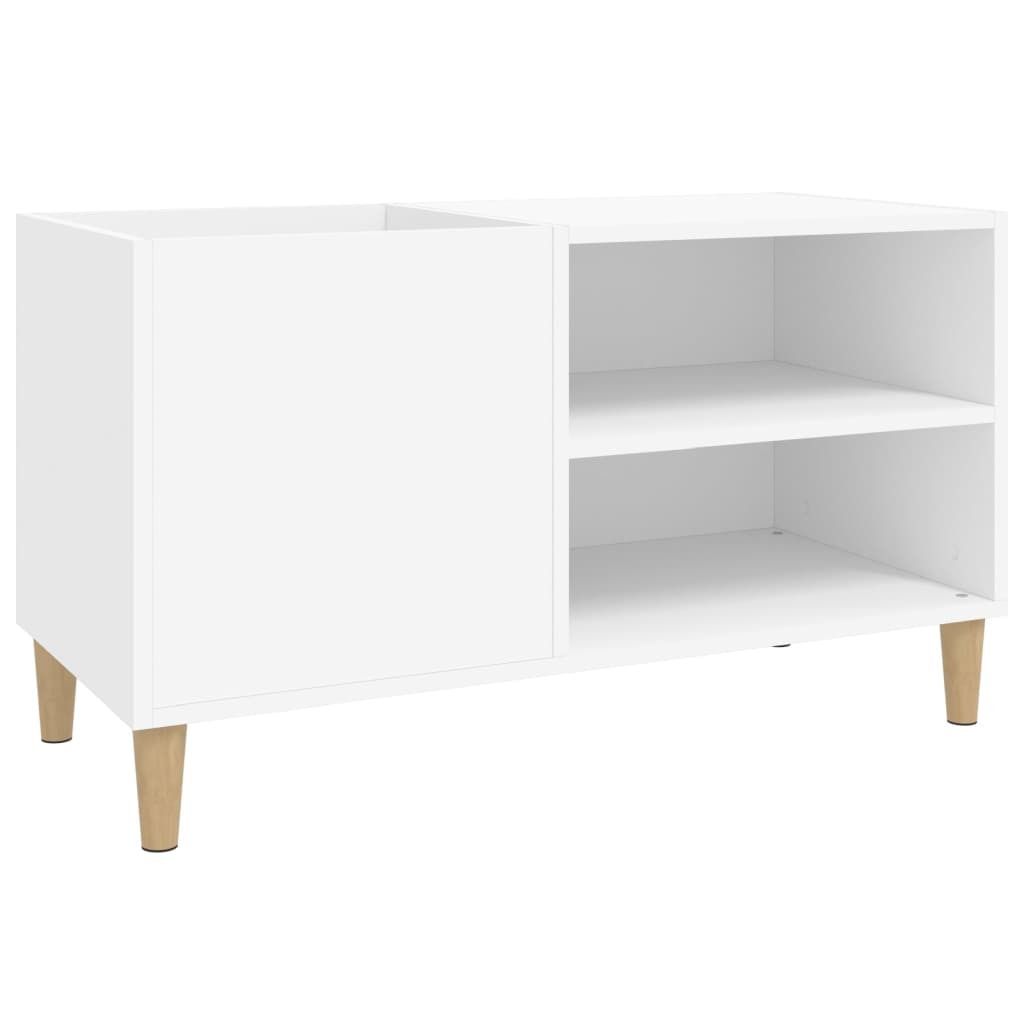 Skříňka na LP desky bílá 84,5 x 38 x 48 cm kompozitní dřevo Obrázek produktu 