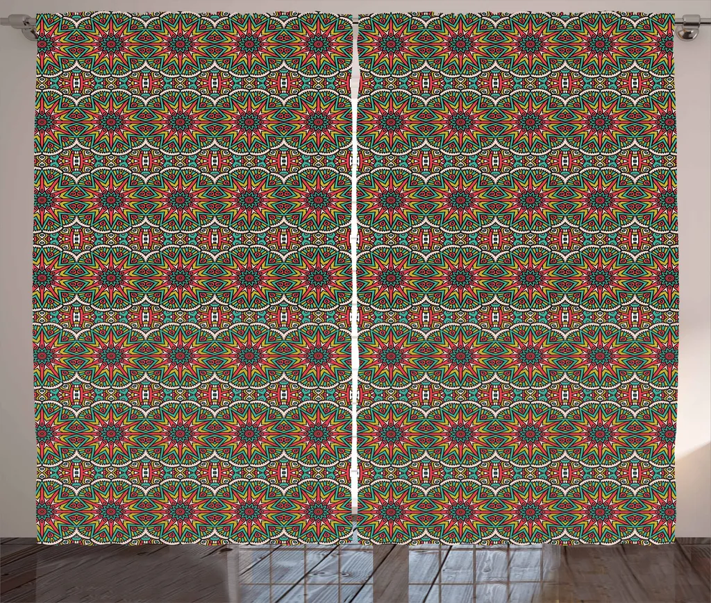 ABAKUHAUS Tenda Rustica Mandala - 280x175 cm Mystical Chinese Design