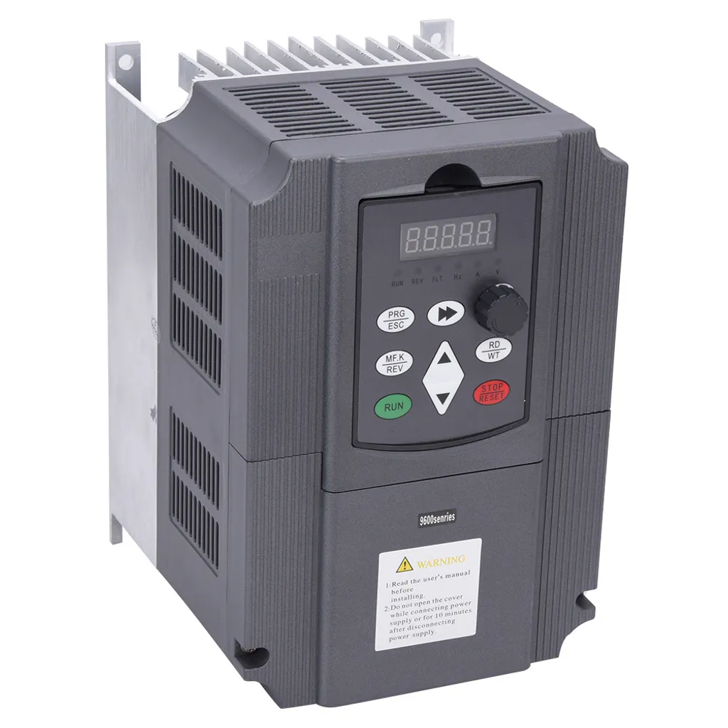 Variateur de Fréquence 5.5kW avec Contrôle Vectoriel et Couple Élevé