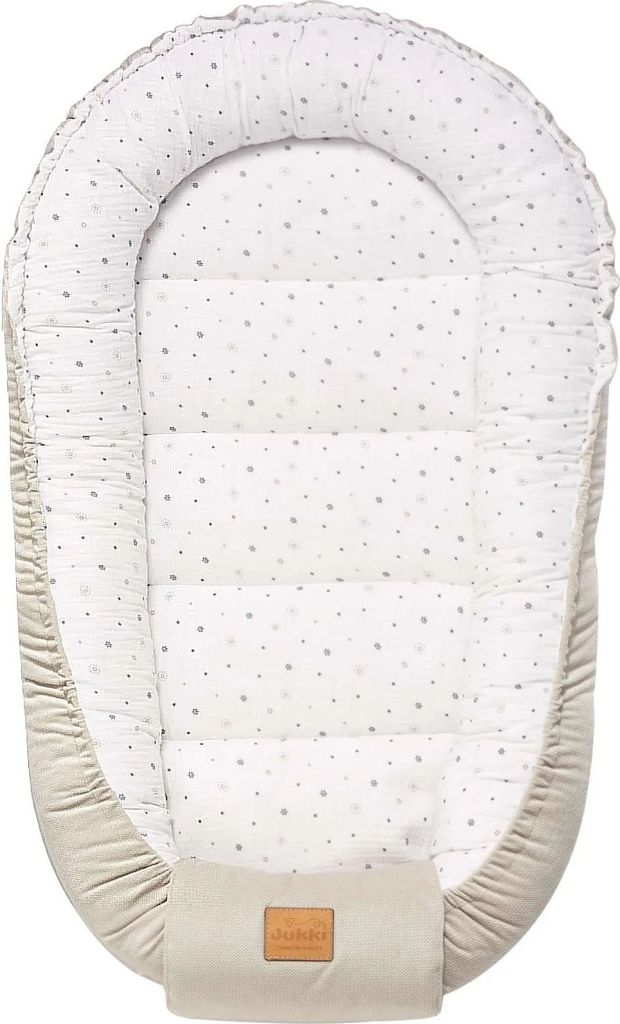 JUKKI® Baby Nestchen 100x55cm bis zu 9 Monaten SAMT [Little Produktbild 3