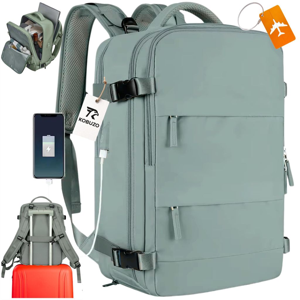 Reiserucksack, 40x30x20, für Ryanair und Wizzair Flugzeug, Produktbild 