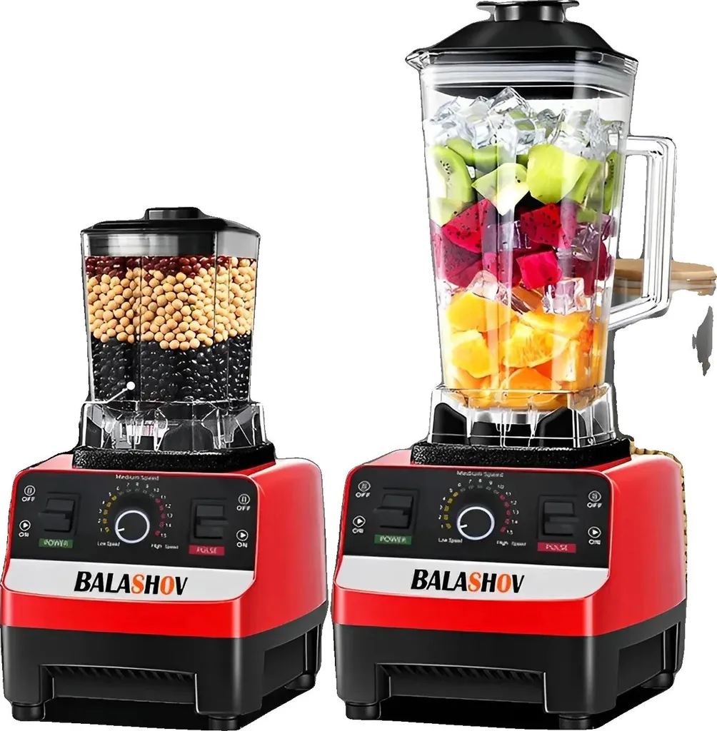 Blender professionnel haute performance 2,5L 2000W pour smoothies