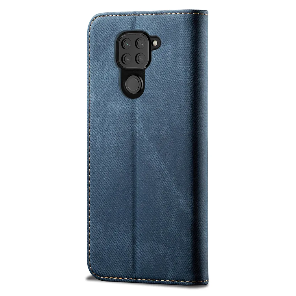 Custodia per Redmi 9/Xiaomi Poco M2, custodia a portafoglio in pelle PU