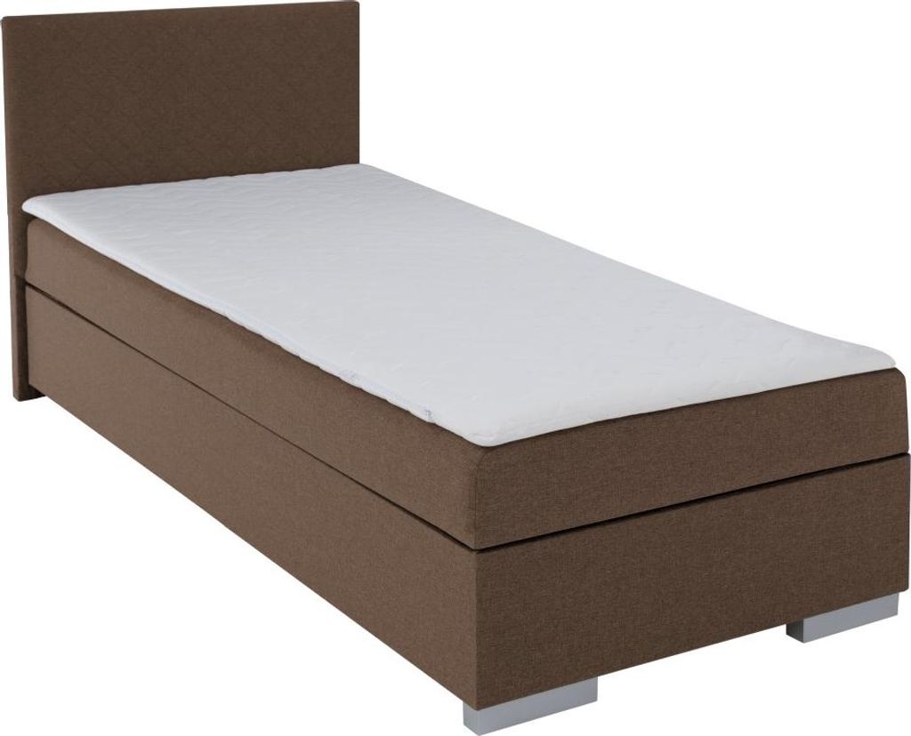 Kondela Gepolstertes Einzelbett mit Stauraum Adara 90x200 Produktbild 