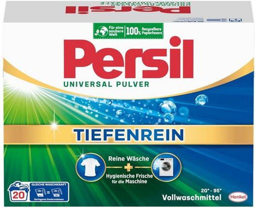 Persil Vollwaschmittel Pulver Universal (20 WL) Produktbild 