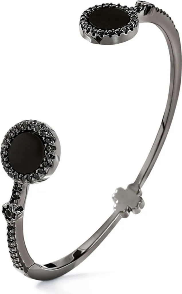 Bracelet Hypoallergénique Folli Follie 3b18s039kkk Noir Durable