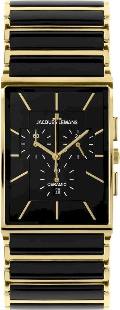 Jacques Lemans 1-1900C York Chronograph Herrenuhr 30mm 5ATM Produktbild 
