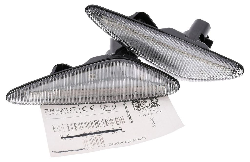 BRANDT Seitenblinker Set LED Blinker Weiss passend für Mazda 6 II GH 08-12 5 II CW 10-18 MX-5 IV ND 15-25 RX-8 I SE3P Facelift 09-12 Blinkleuchten