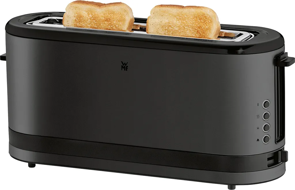 Grille-pain WMF KÜCHENminis 900W avec support viennoiserie Deep Black