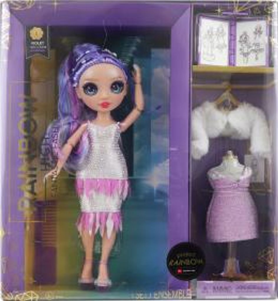 MGA Rainbow high Fantastic Fashion Violet Willow NEW 2023 Image du produit 