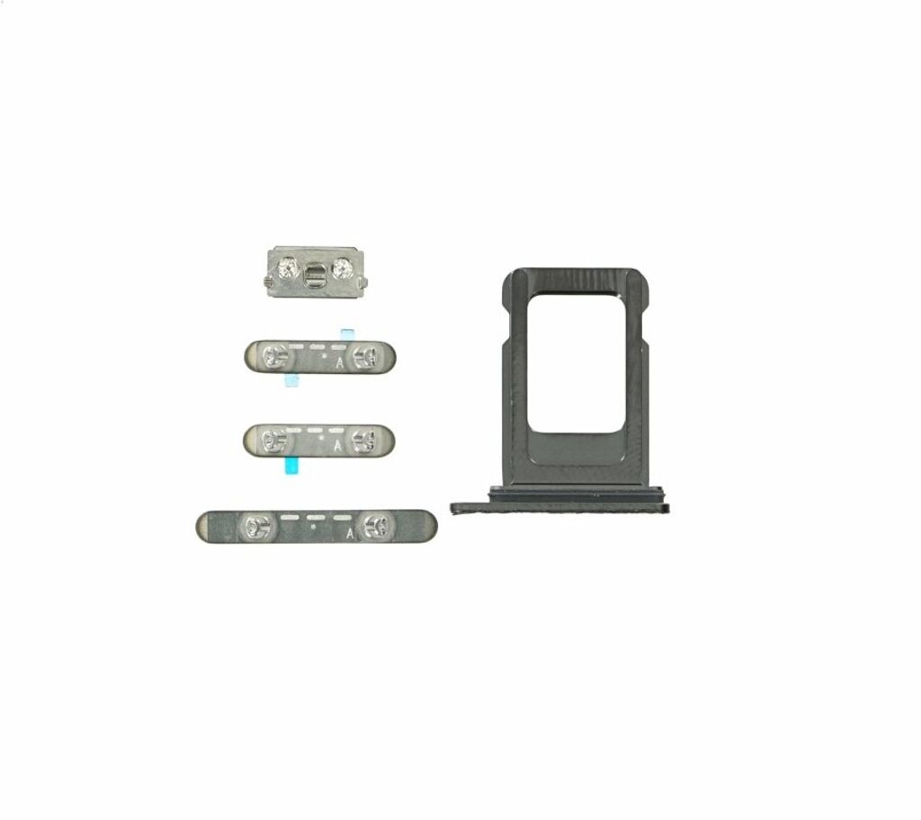 Tasten für iPhone 12 Pro Ersatz Stummschalttaste Flex Kabel pazifik blau