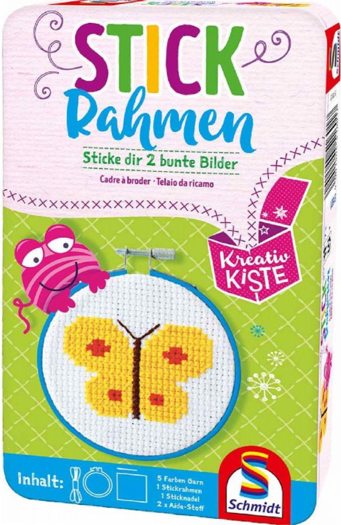 Schmidt Spiele Kreativkiste Stickrahmen 51601 Produktbild 