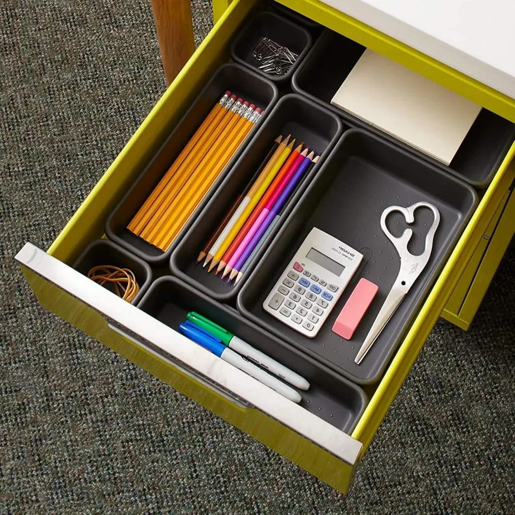 Offerta Set Organizer Cassetti: Scatole Portaoggetti e Divisori in Promo - 6